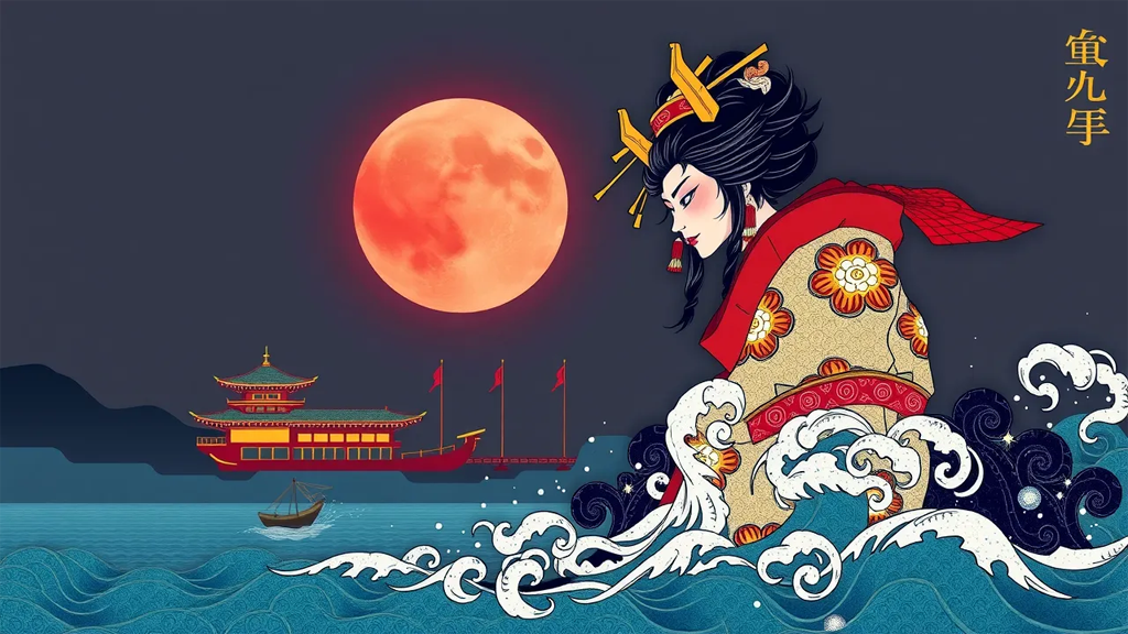 Ukiyo” was originally a Buddhist term that meant “sad world